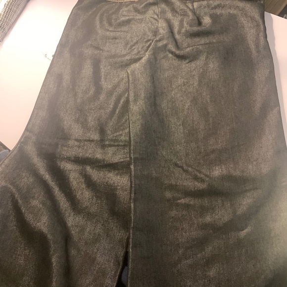 Jeanology High-Rise Pull-On Jeggings - Dark Wash - size 10 - Picture 3 of 4